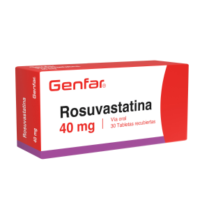 Rosuvastatina 40 Mg Tableta Recubierta Genfar