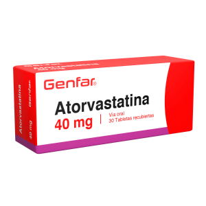 Atorvastatina 40mg Tableta Recubierta