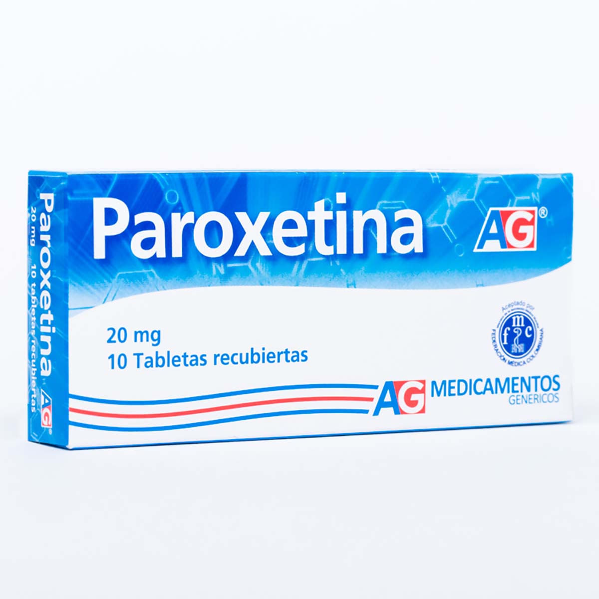 Paroxetina 20mg Tableta Recubierta Lafrancol
