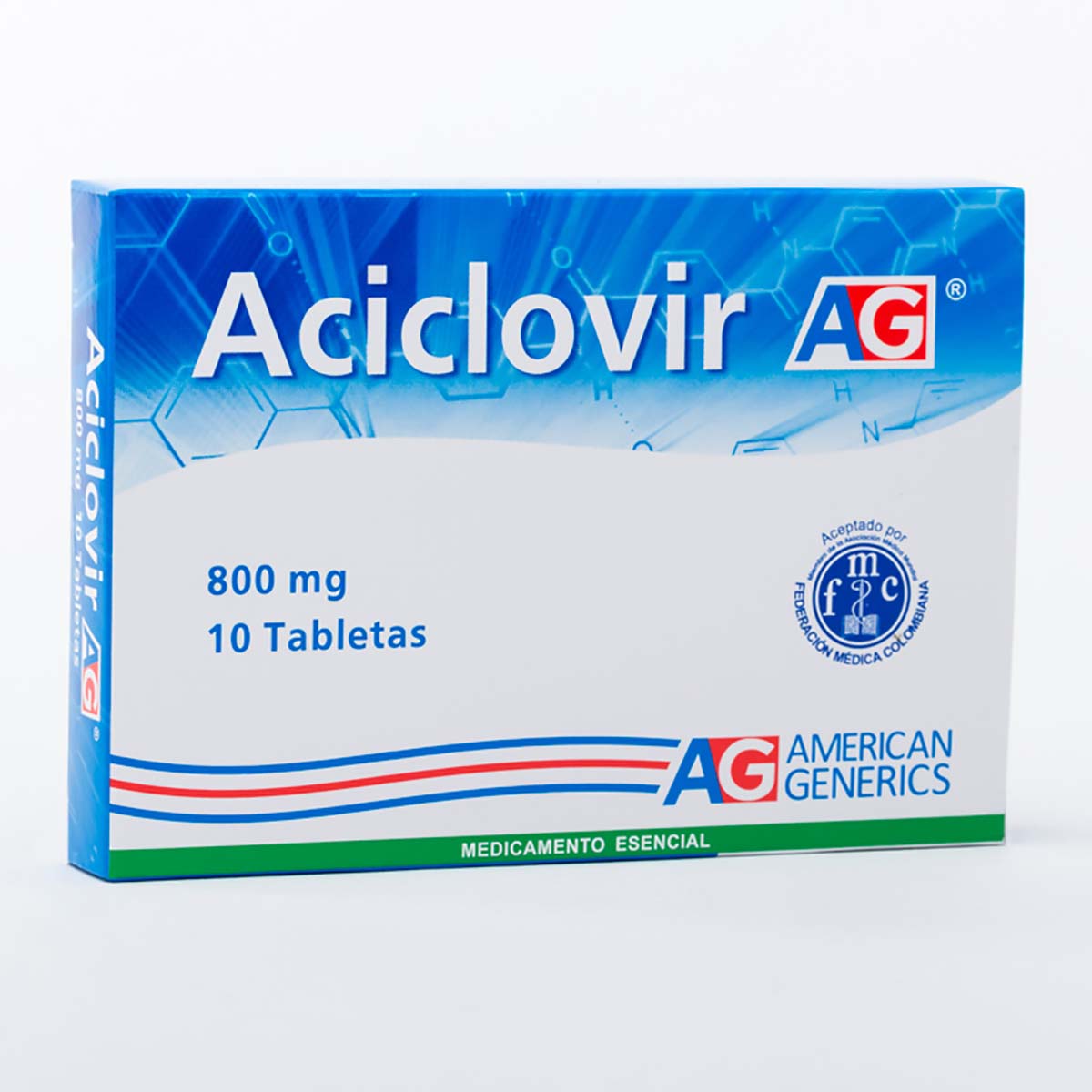 Aciclovir 800 mg Tableta La Francol