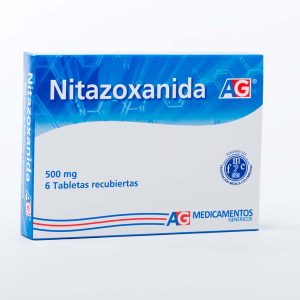 Nitazoxanida 500 mg Tableta Recubierta La Francol