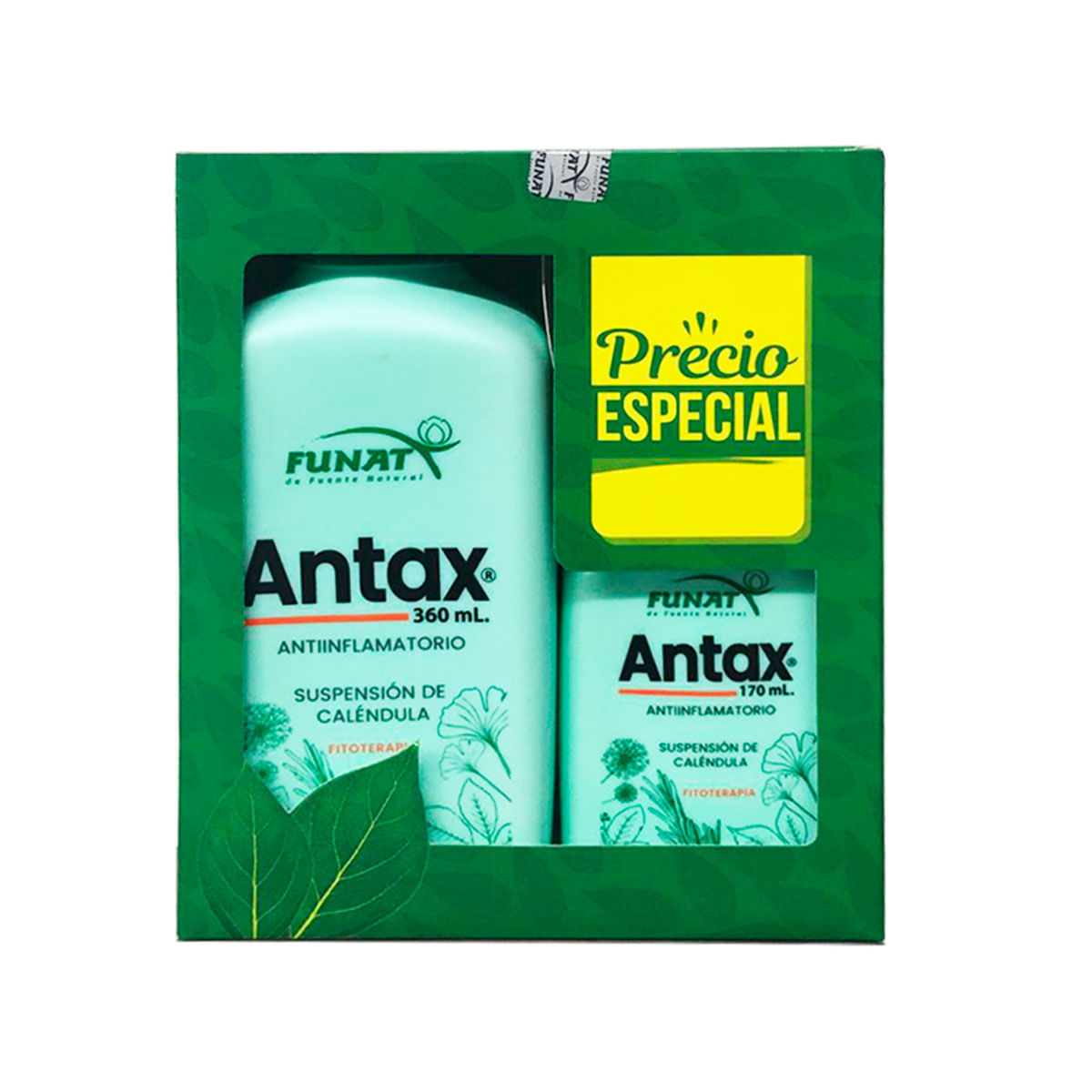 Oferta Antax Caléndula Suspensión + Frasco x 170ml Precio Especial