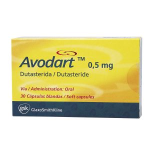Avodart 0.5 mg Cápsula Blanda