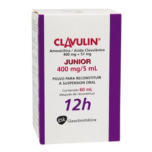 Clavulin Junior 400 Mg Polvo Para Suspensión Oral