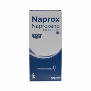 Naprox 150mg/5ml Suspensión Oral