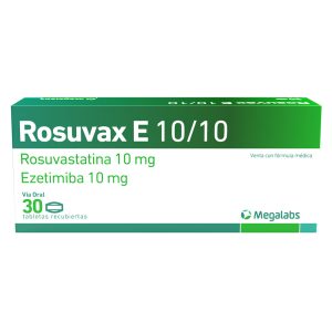 Rosuvax E 10 Mg/10 Mg Tableta Cubierta