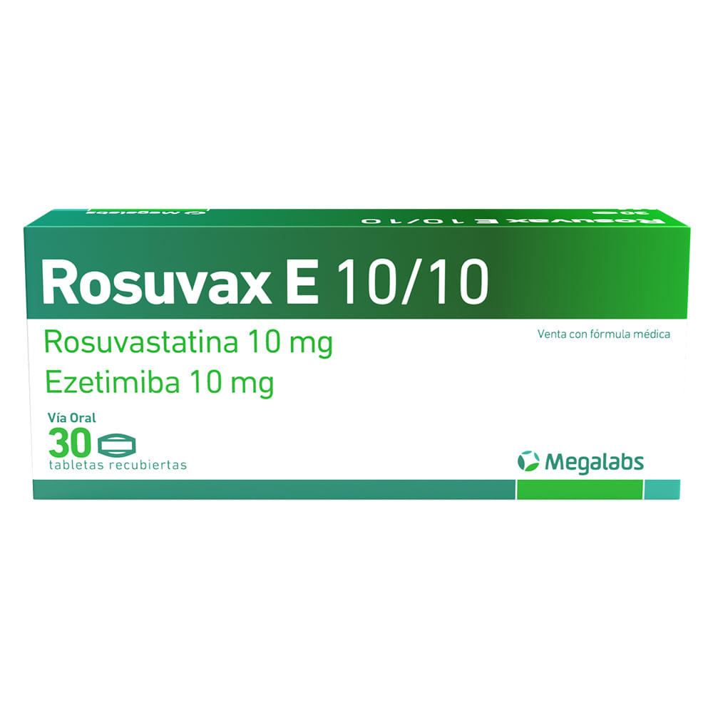 Rosuvax E 10 Mg/10 Mg Tableta Cubierta
