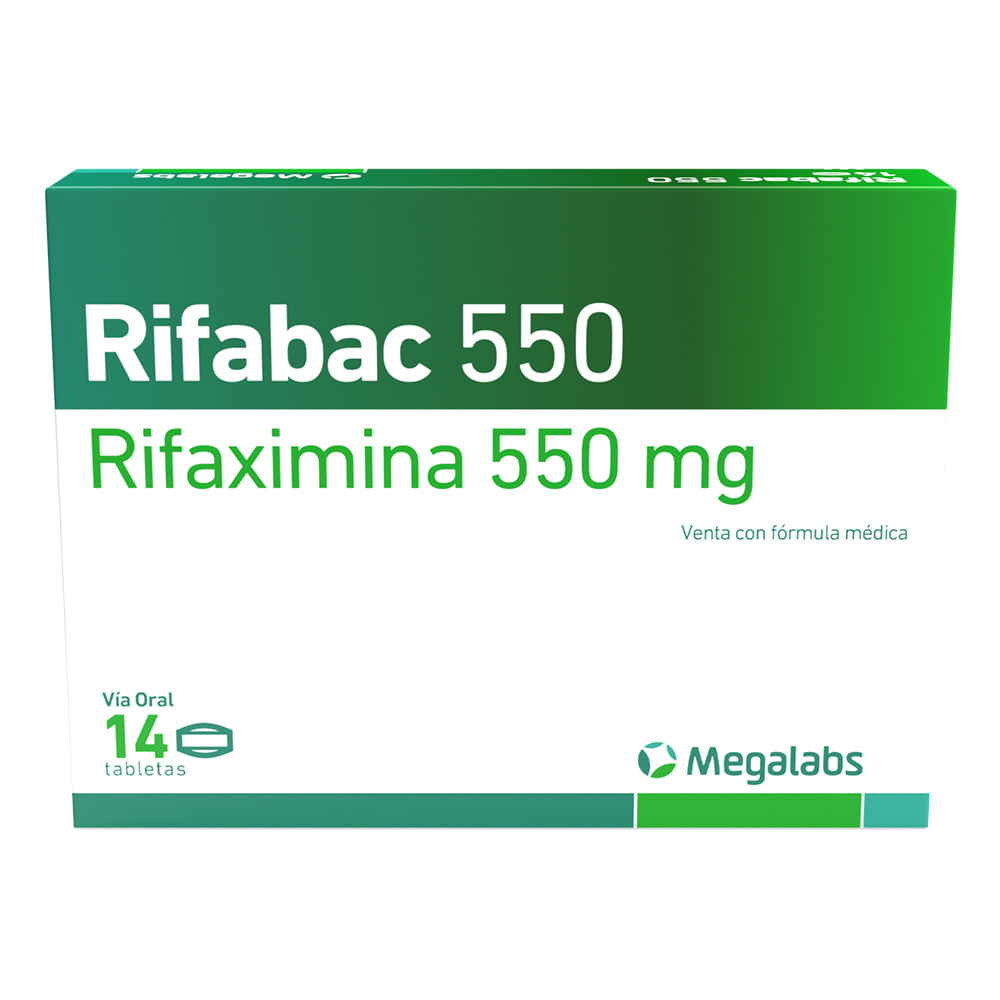 Rifabac 550mg Tableta Recubierta