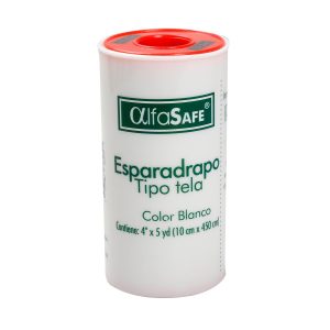Esparadrapo Tela Carrete Blanco 4x5 Yardas