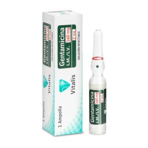 Gentamicina 160mg/2ml Solución Inyectable