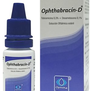 Ophthabracin-D 0.3 %/0.1 % Solución Oftálmica
