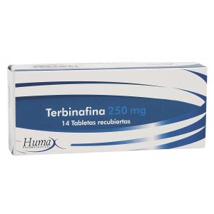 Terbinafina 250mg Tableta Humax