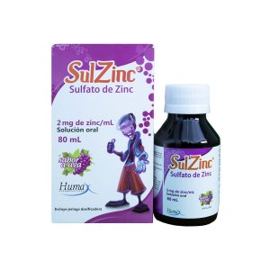 Sulzinc 2 mg Solución Oral