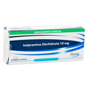 Imipramina Clorhidrato 10 Mg Tableta Recubierta Humax
