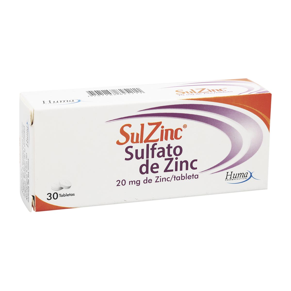 Sulzinc 20 Mg Tableta Recubierta
