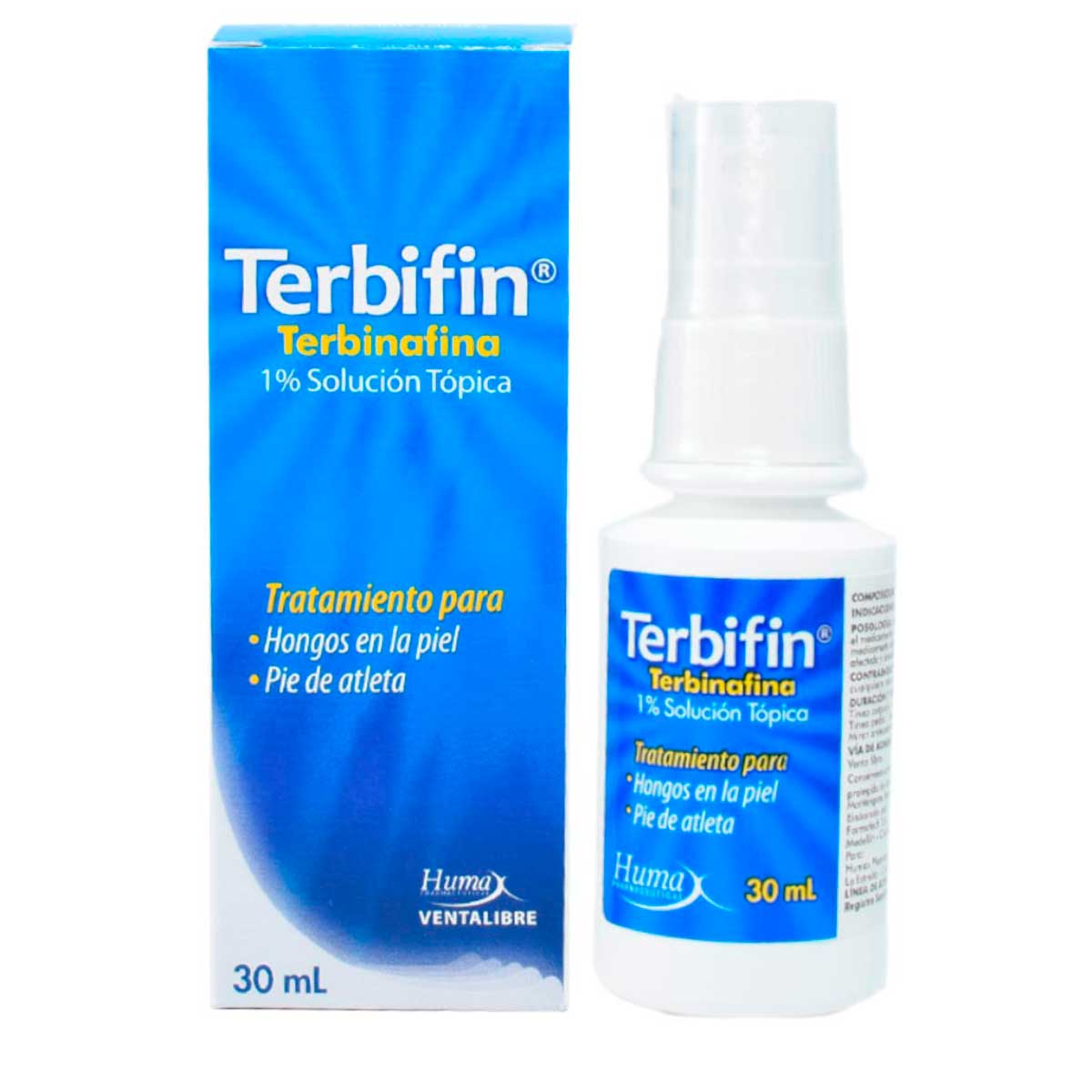 Terbifin 1 % Solución Tópica