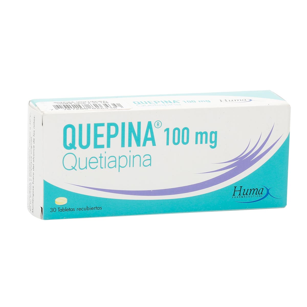 Quepina 100 Mg Tableta Recubierta