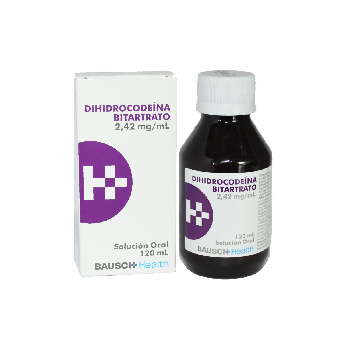 Dihidrocodeina Bitartato 2.42mg Jarabe Humax