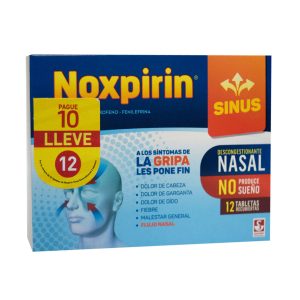 Oferta Noxpirin Sinus 200mg/20mg Tableta Recubierta