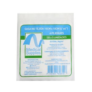 Gasa Esteril No Tejida 10Cm X 10Cm Medical Supplies