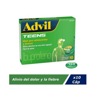 Advil Teens 200mg Capsula Blanda gla