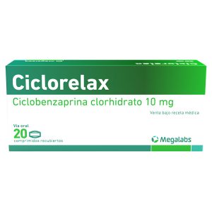 Ciclorelax 10mg Comprimidos Recubiertos