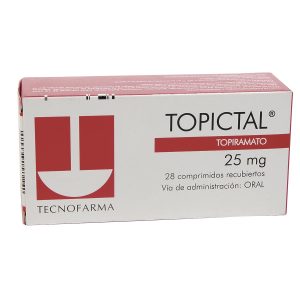 Topictal 25 mg Comprimido Recubierto