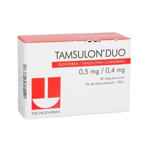 Tamsulon Duo 0.5 Mg/0.4 Mg Cápsula Dura