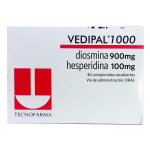 Vedipal 1000 Mg Comprimido Recubierto