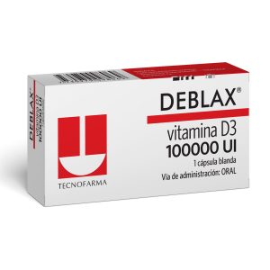 Deblax 100.000ui Cápsula Blanda