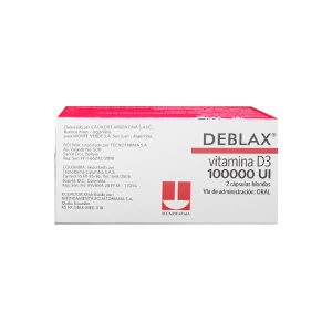 Deblax 100.000ui Cápsula Blanda