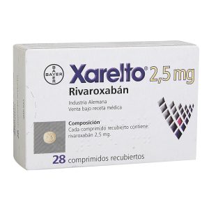 Xarelto 2.5 Mg Comprimido Recubierto