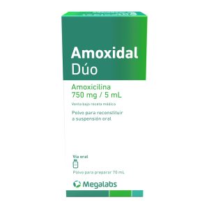 Amoxidal Duo 750 Mg Polvo Para Suspensión Oral