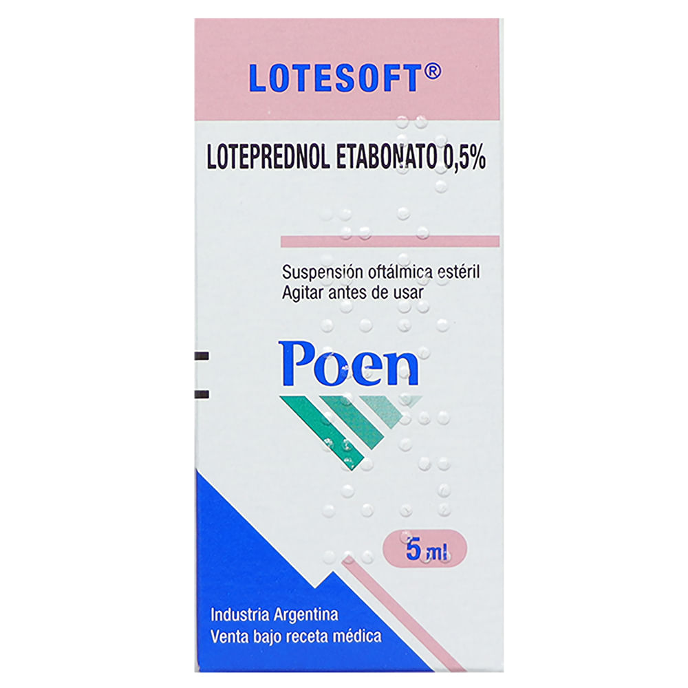 Lotesoft 0.5% Suspensión Oftálmica