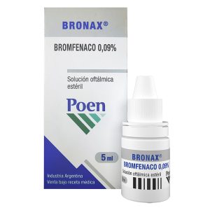 Bronax 0.09 % Solución Oftálmica