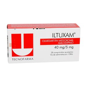 Iltuxam 40mg/5mg Tableta Recubierta