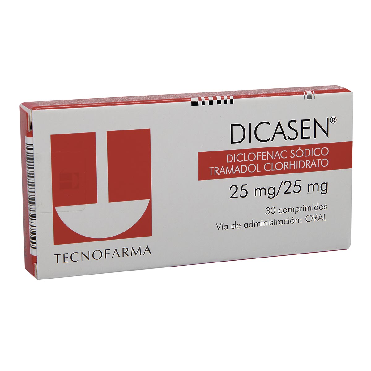 Dicasen 25 Mg/25 Mg Comprimido