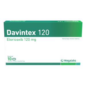 Davintex 120mg Tableta Recubierta