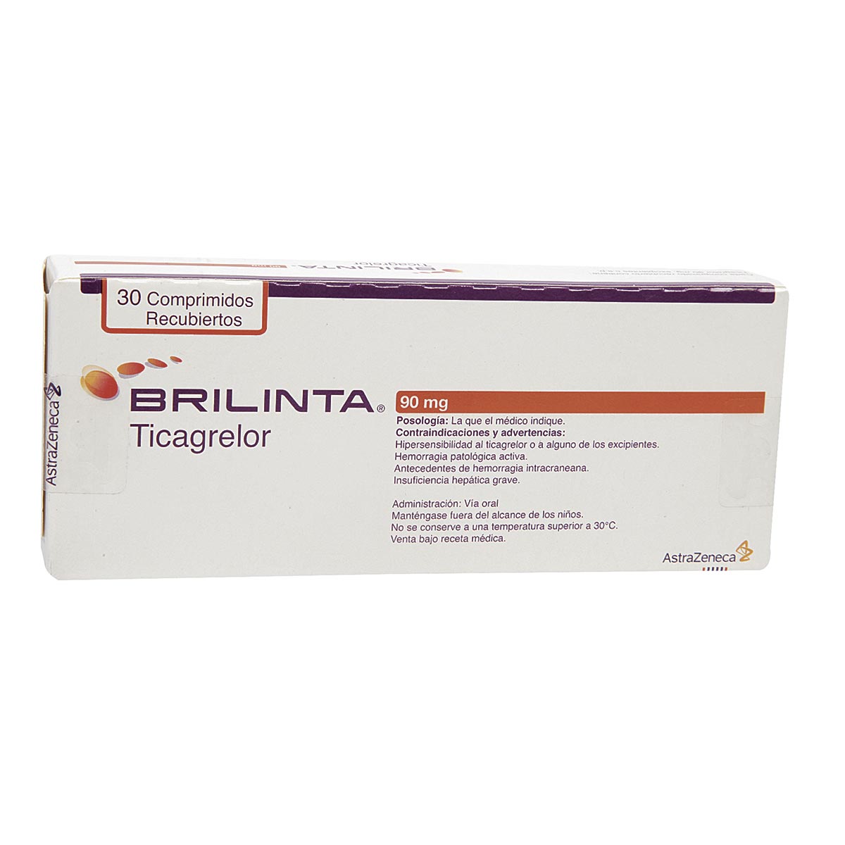 Brilinta 90 Mg Comprimido Recubierto