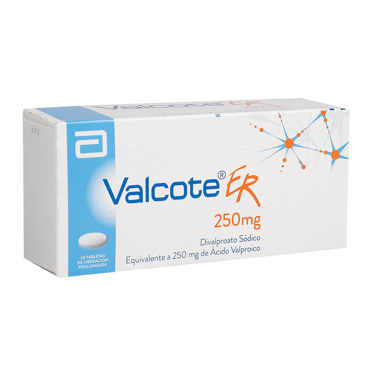 Valcote Er 250 Mg Tableta De Liberación Prolongada