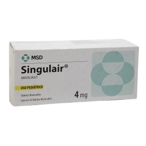 Singulair 4 Mg Tableta Masticable