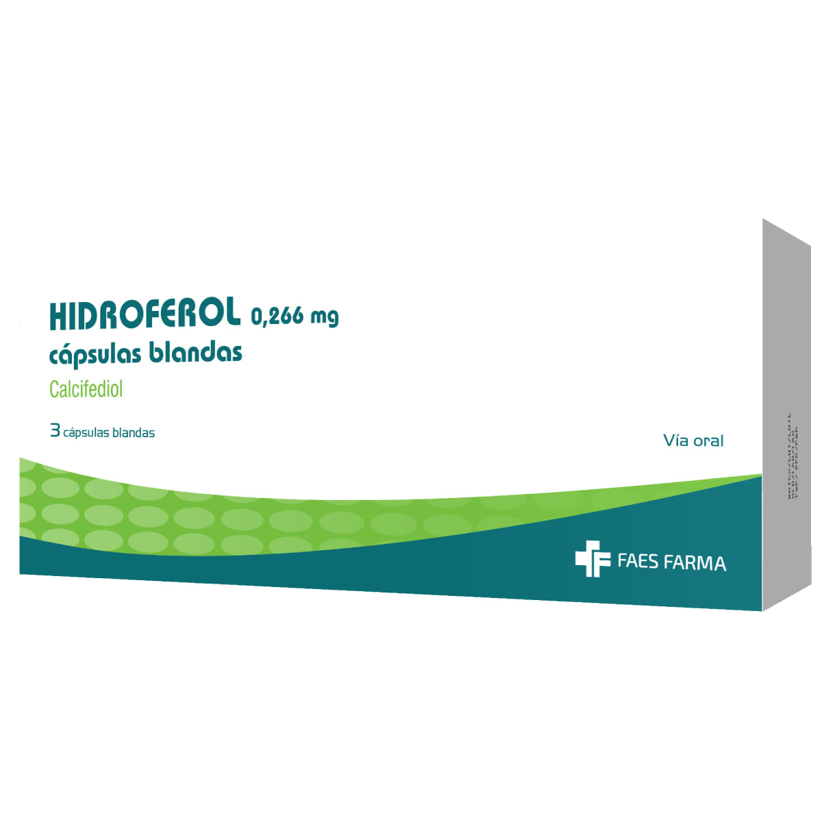 Hidroferol 0.266mg Cápsula Blanda