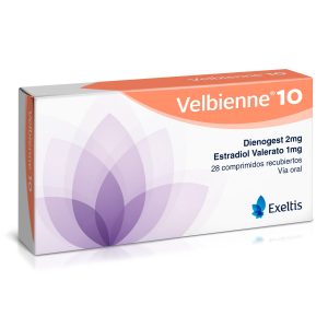 Velbienne 10 2 Mg/1 Mg Comprimido Recubierto