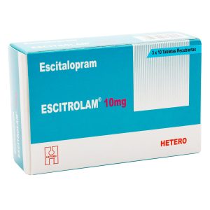 Escitrolam 10 mg Tableta Recubierta