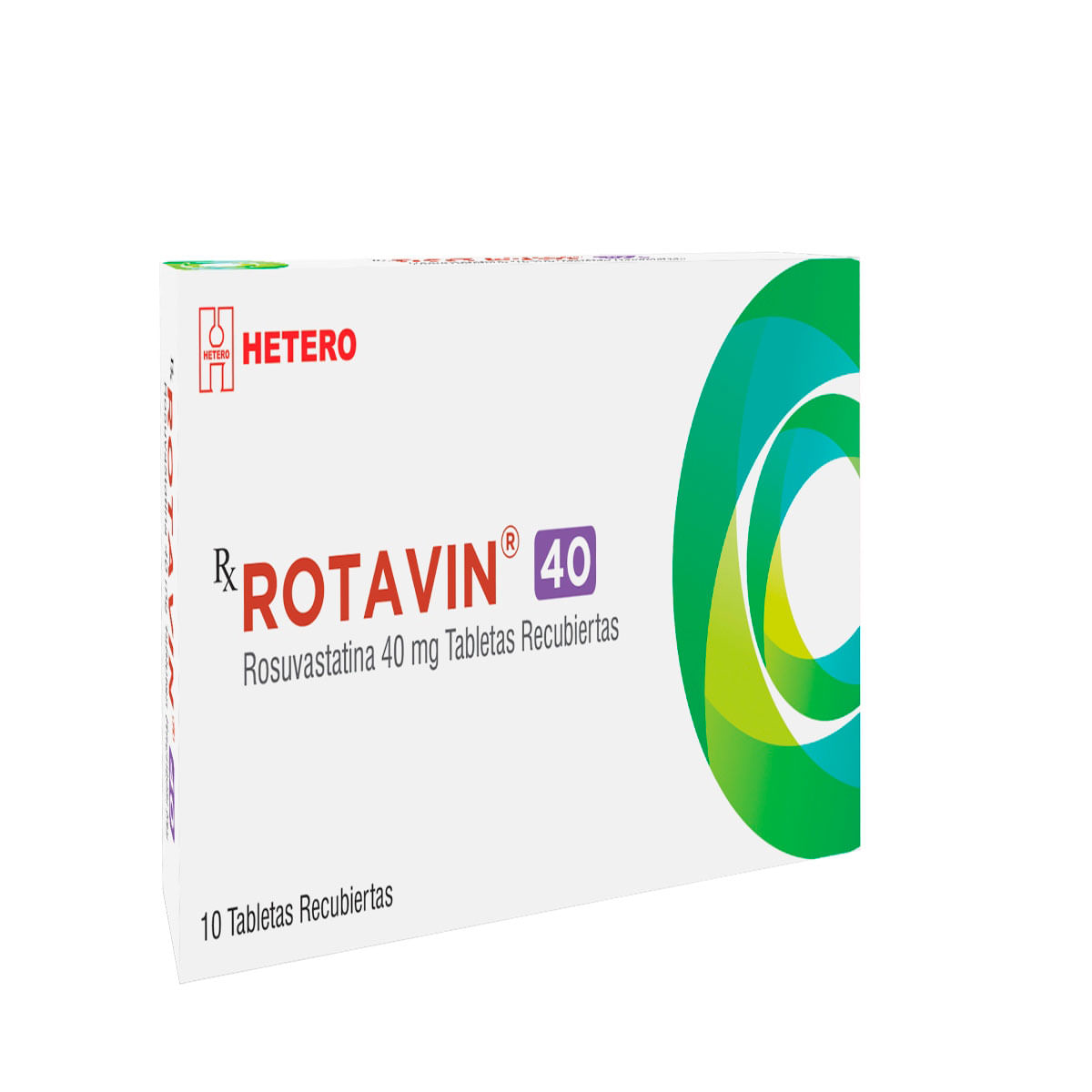 Rotavin 40mg Tableta Recubierta