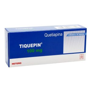 Tiquepin 100 Mg Tableta Recubierta