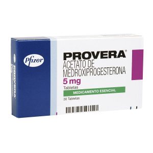 CAJA - Provera 5 Mg Tableta
