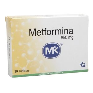CAJA - Metformina Clorhidrato 850 Mg Tableta Tecnoquímicas
