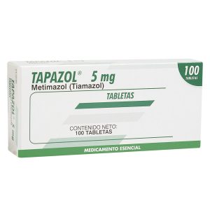 CAJA - Tapazol 5 Mg Tableta