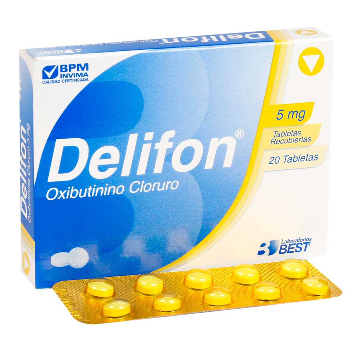 CAJA - Delifon 5 Mg Tableta Recubierta